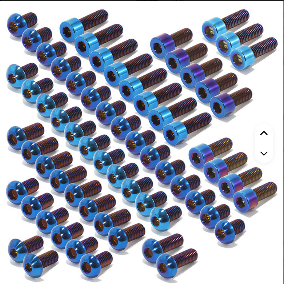 Talaria mx 3/4/5 titanium bolt kit