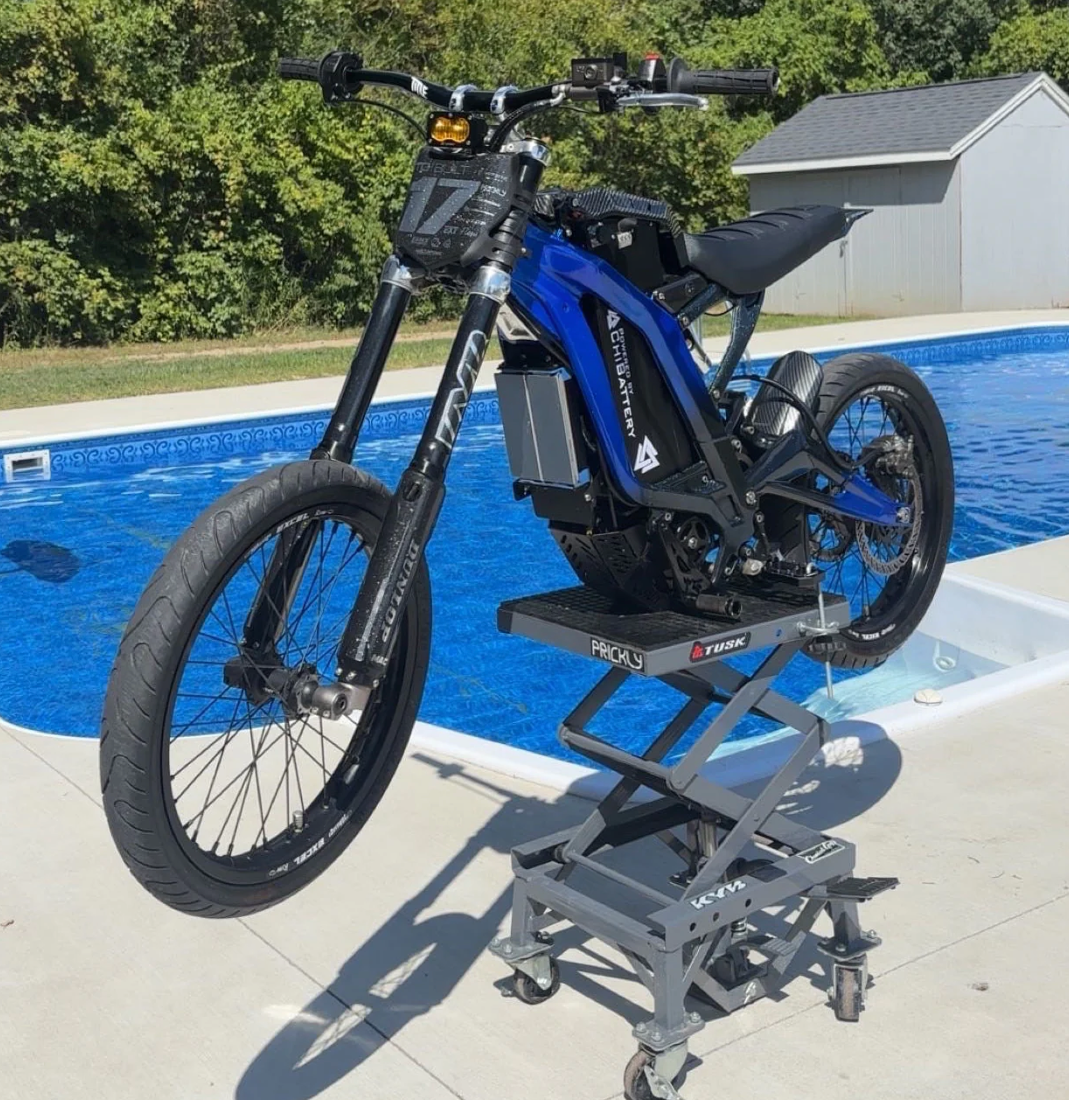 Color shift "coated" frame guards for surron lbx, Surron Ultra Bee, talaria mx 3/4/5