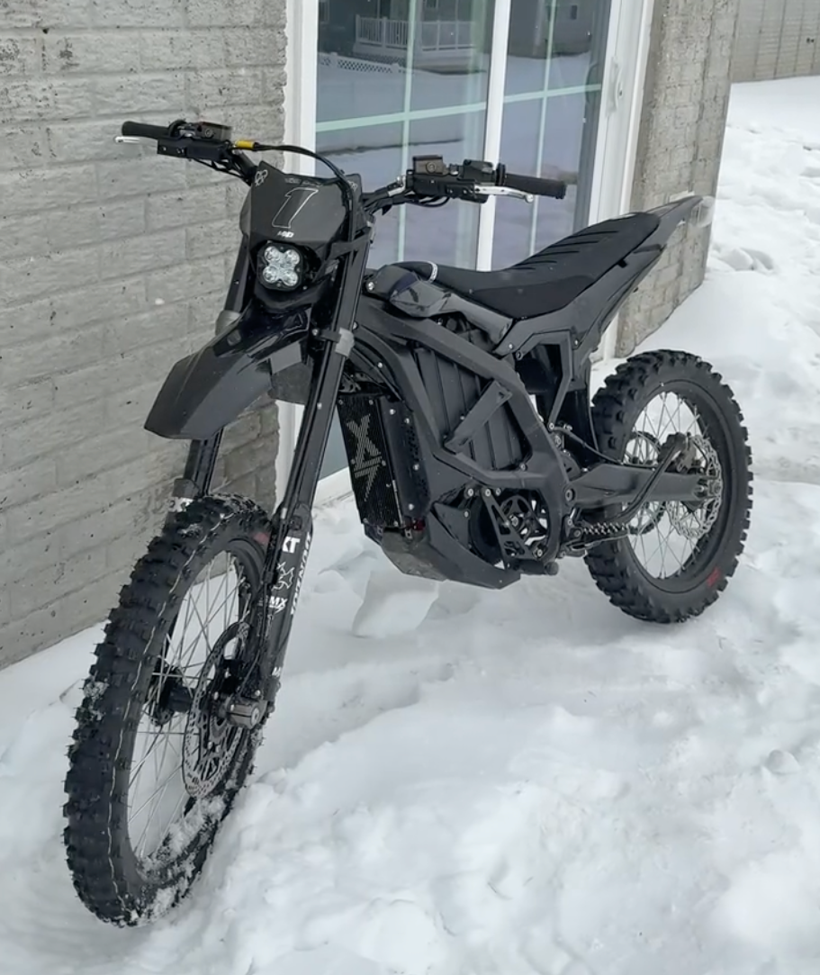 Surron ultra bee full titanium bolt kit